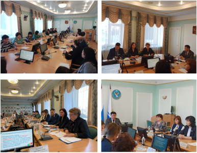 С целью обмена опытом, Контрольно-счетную палату Республики Алтай посетили коллеги из Иркутской области.